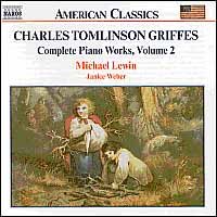 Charles Tomlinson Griffes Complete Piano Works 2 cover