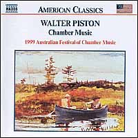 Piston: Chamber Music: Quintet for flute & strings / String Sextet / Piano Quartet / Piano Quintet