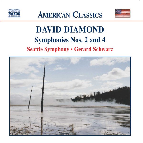 Diamond: Symphonies Nos. 2 & 4 cover