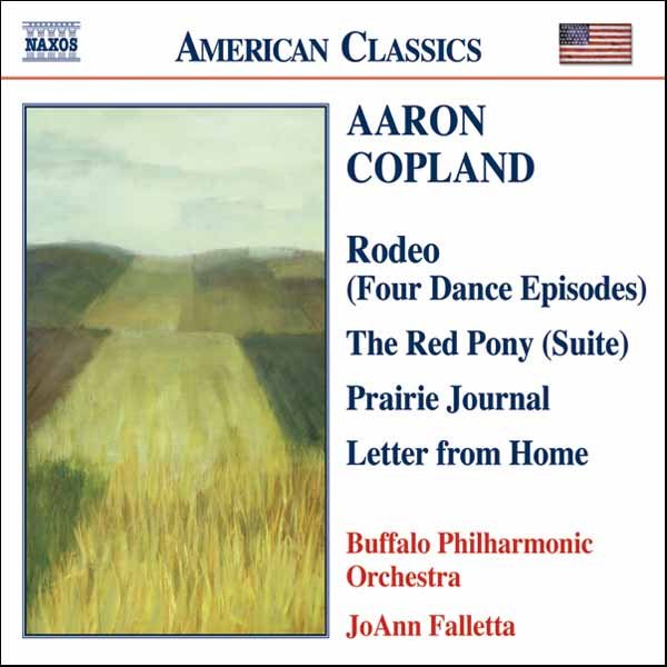 Copland: Rodeo, Red Pony Suite, Prairie Journal cover