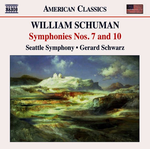 Schuman: Symphonies Nos. 7 and 10 cover