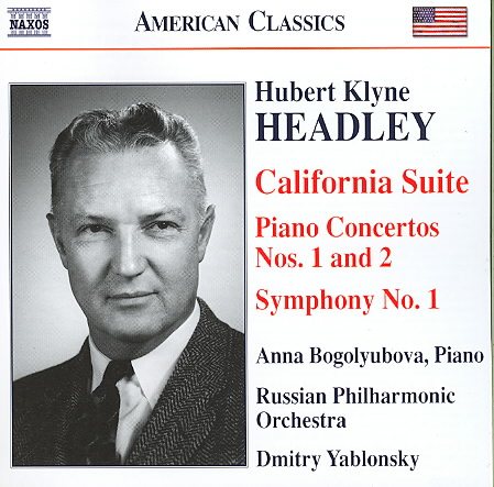 Headley: Piano Concertos Nos. 1 & 2 cover
