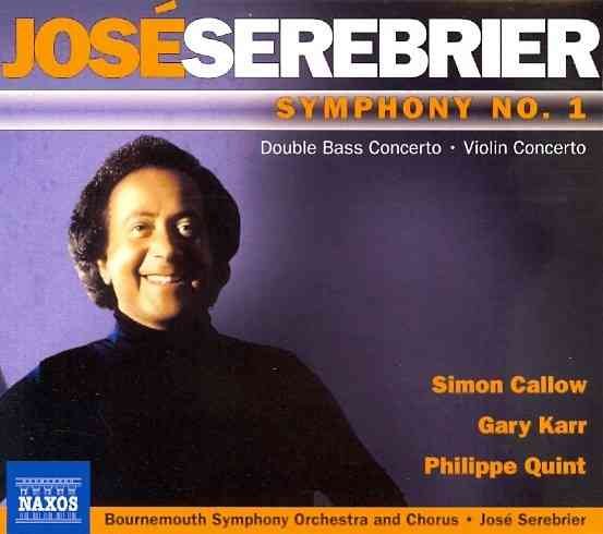 Symphony No 1 / Violin Concerto cover