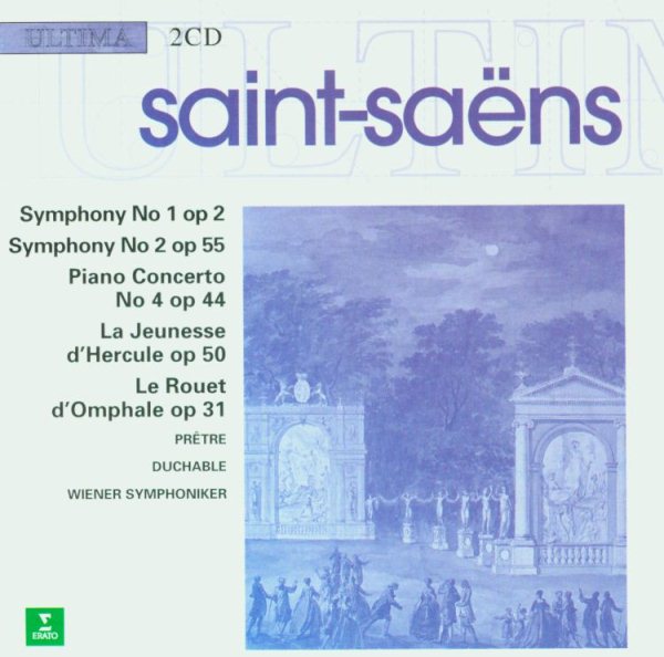Saint-Saens - Symphony 1 / Symphony 2 / Piano Concerto 4 / La jeunesse d'Hercule / Le Rouet d'Omphale cover
