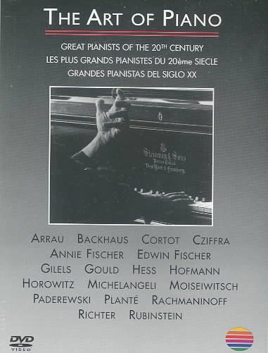 The Art of Piano - Great Pianists of 20th Century cover