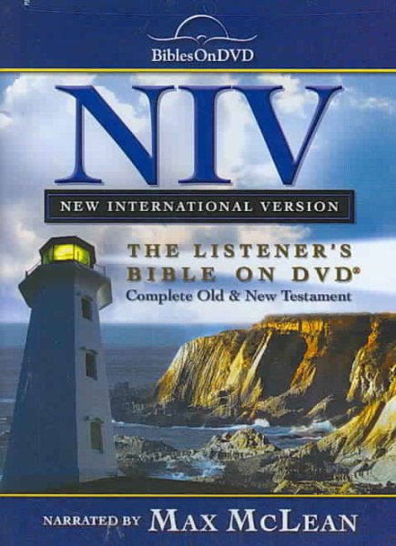 NIV Listener's Bible on DVD® Complete Old & New Testament cover