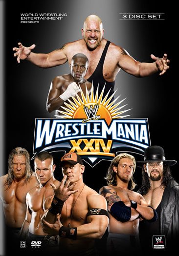 WWE WrestleMania 24 cover