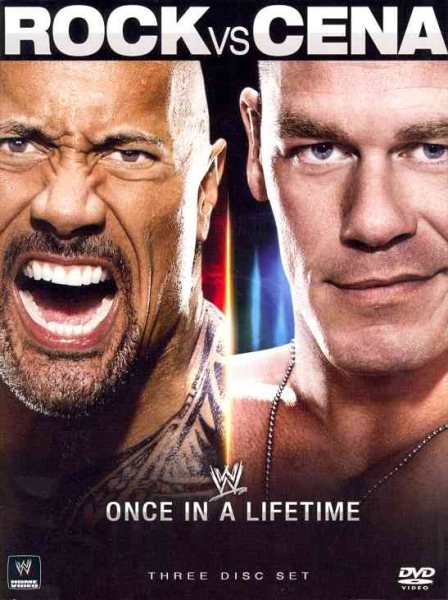 WWE: The Rock vs. John Cena - Once in a Lifetime cover