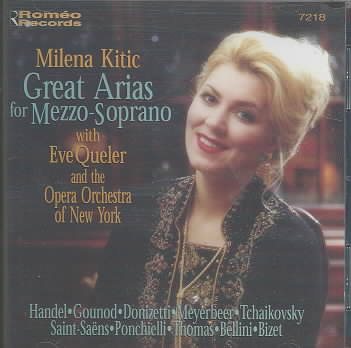Milena Kitic: Great Arias for Mezzo-Soprano cover