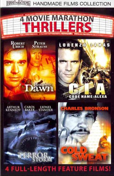 4 Movie Marathon: Thrillers (83 Hours Till Dawn/CIA Code Name: Alexa/Terror Storm/Cold Sweat) cover