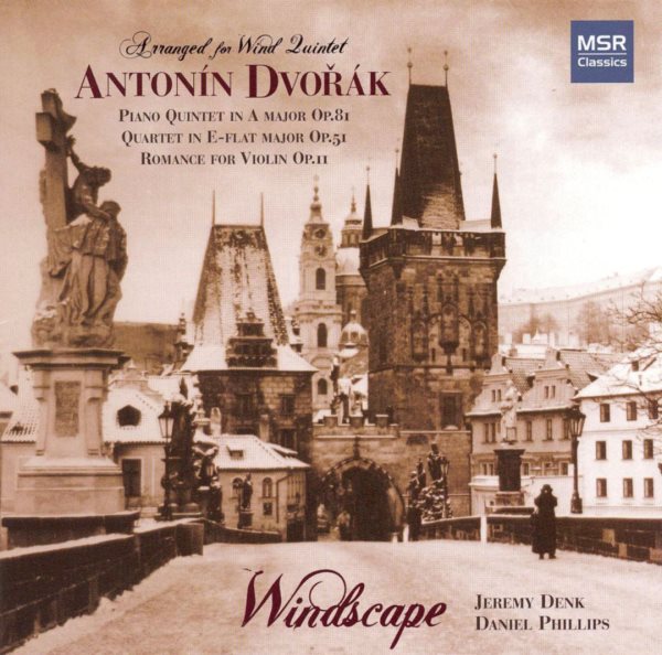 Dvorak Arranged for Winds: Piano Quintet, Romance for Violin, String Quartet cover