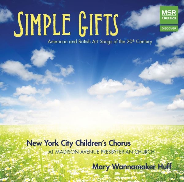 Simple Gifts - American and British Art Songs of the 20th Century cover