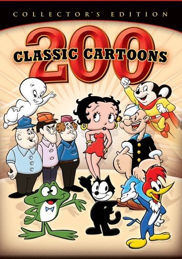 200 Classic Cartoons - Collector's Edition cover