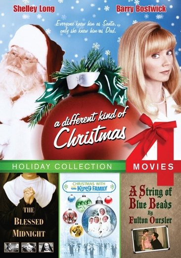 4-Movie Holiday: Different Kind of Christmas/The Blessed Midnight/Christmas with the King Family/A String of Blue cover
