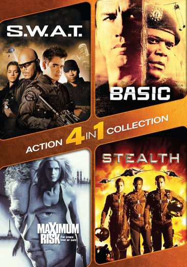 4-in-1 Action Collection - S.W.A.T./Basic/Maximum Risk/Stealth cover