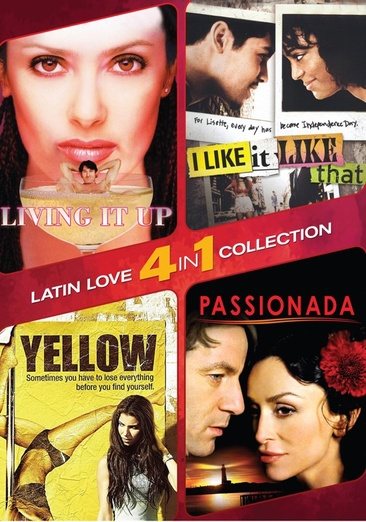 4 in 1 Latin Romance: Yellow / I Like It Like That / Living it Up cover