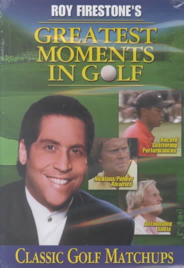 Roy Firestone's Greatest Moments in Golf cover