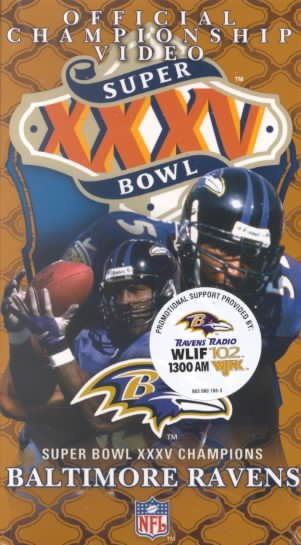 Super Bowl XXXV - Baltimore Ravens Championship Video [VHS] cover
