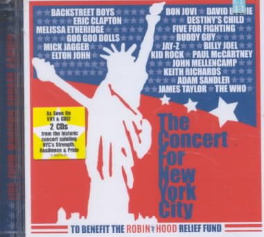 The Concert for New York City cover