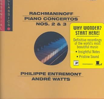 Rachmaninoff: Piano Concertos 2 & 3 (Essential Classics) cover