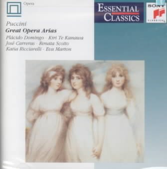 Puccini: Great Opera Arias (Essential Classics) cover