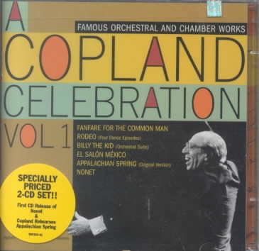 A Copland Celebration, Vol. I cover