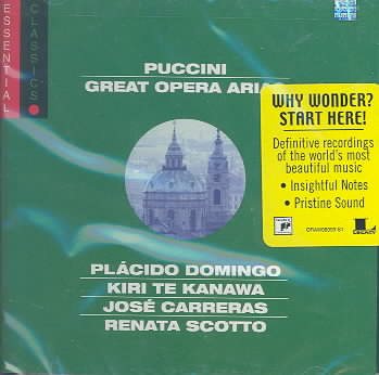 Puccini: Great Opera Arias cover