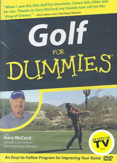 Golf for Dummies cover