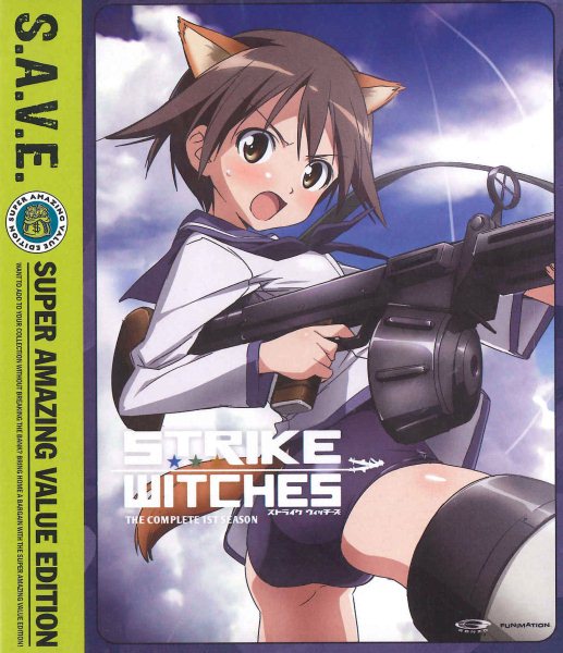 Strike Witches - Season 1 S.A.V.E. (Blu-ray/DVD Combo) cover