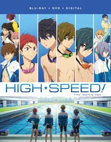 Free! High Speed!: Free! Starting Days - The Movie [Blu-ray] cover