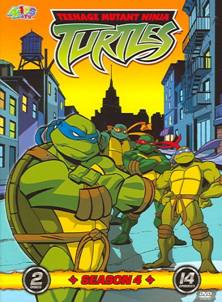 Teenage Mutant Ninja Turtles - Season 4 (2 Discs, 14 Episodes) cover