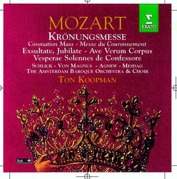 Wolfgang Amadeus Mozart: Kronungsmesse (Coronation Mass) cover