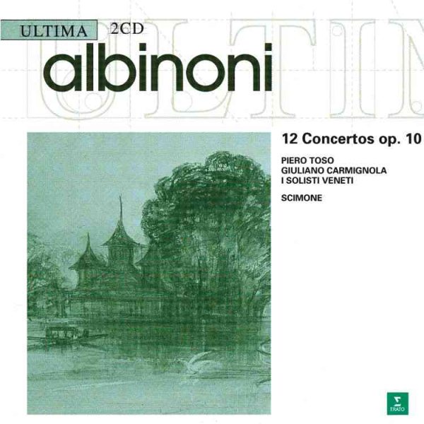 Albinoni: 12 Concertos Op 10 cover
