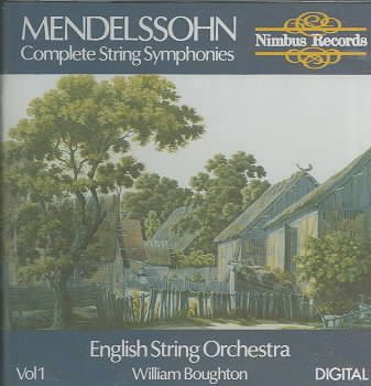 Mendelssohn: Complete String Symphonies Vol. 1 cover
