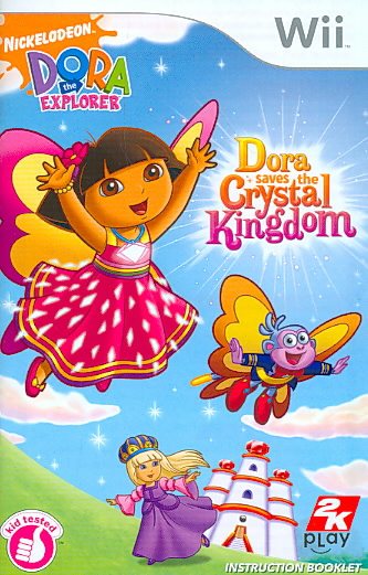 Dora the Explorer: Dora Saves the Crystal Kingdom - Nintendo Wii cover