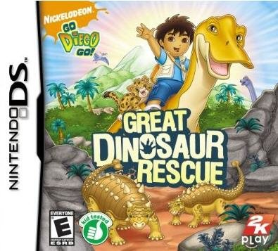 Go, Diego, Go!: Great Dinosaur Rescue - Nintendo DS cover