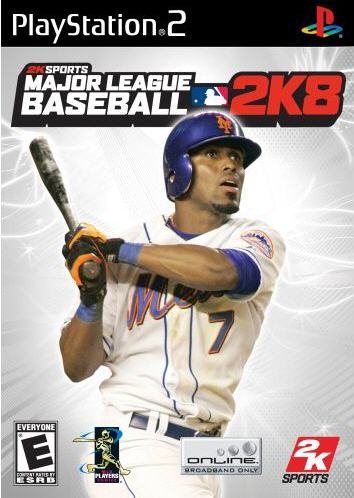 Major League Baseball 2K8 - PlayStation 2 cover