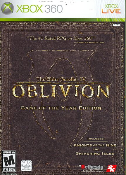 The Elder Scrolls IV: Oblivion - Game of the Year Edition cover
