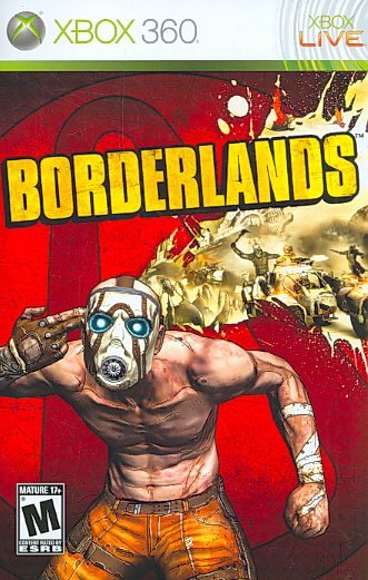 Borderlands - Xbox 360 cover