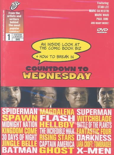 Countdown to Wednesday: Inside Look at Comic Book cover