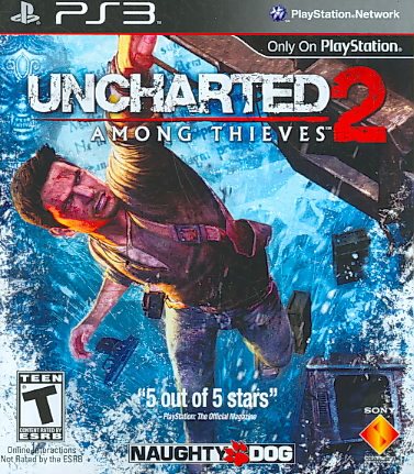 Uncharted 2: Among Thieves - Playstation 3 cover