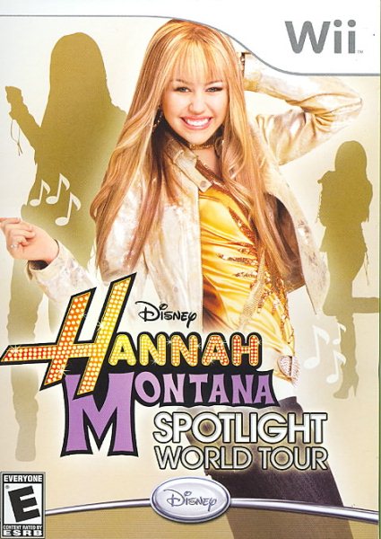 Hannah Montana: Spotlight World Tour - Nintendo Wii cover