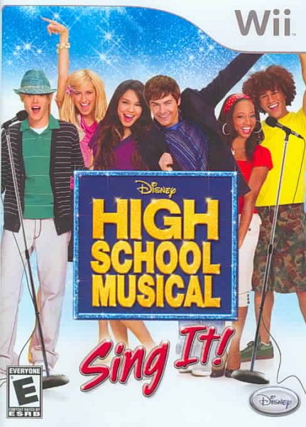 High School Musical Sing It Game Only - Nintendo Wii cover