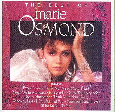 Best Of Marie Osmond, The cover