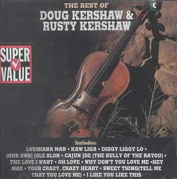 Best Of Doug & Rusty Kershaw, The cover