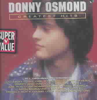 Donny Osmond - Greatest Hits cover