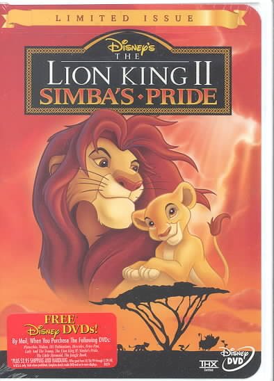 The Lion King II: Simba's Pride (Limited Issue) cover