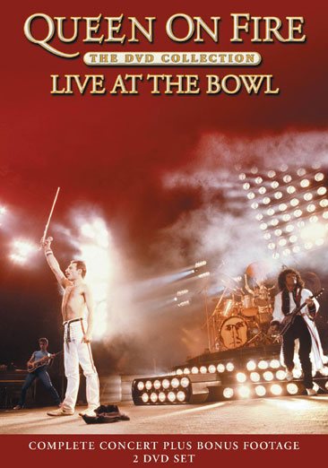 Queen - On Fire at the Bowl cover