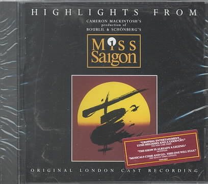 Miss Saigon (Original 1989 London Cast - Highlights) cover