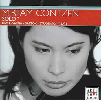Mirijam Contzen: Solo cover